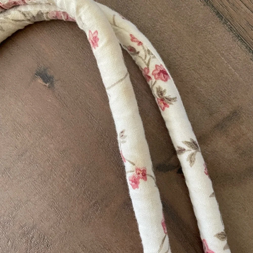 Walton & Co Ltd Floral Quilted Tote Bag - Pink and Cream - Picture 6 of 7
